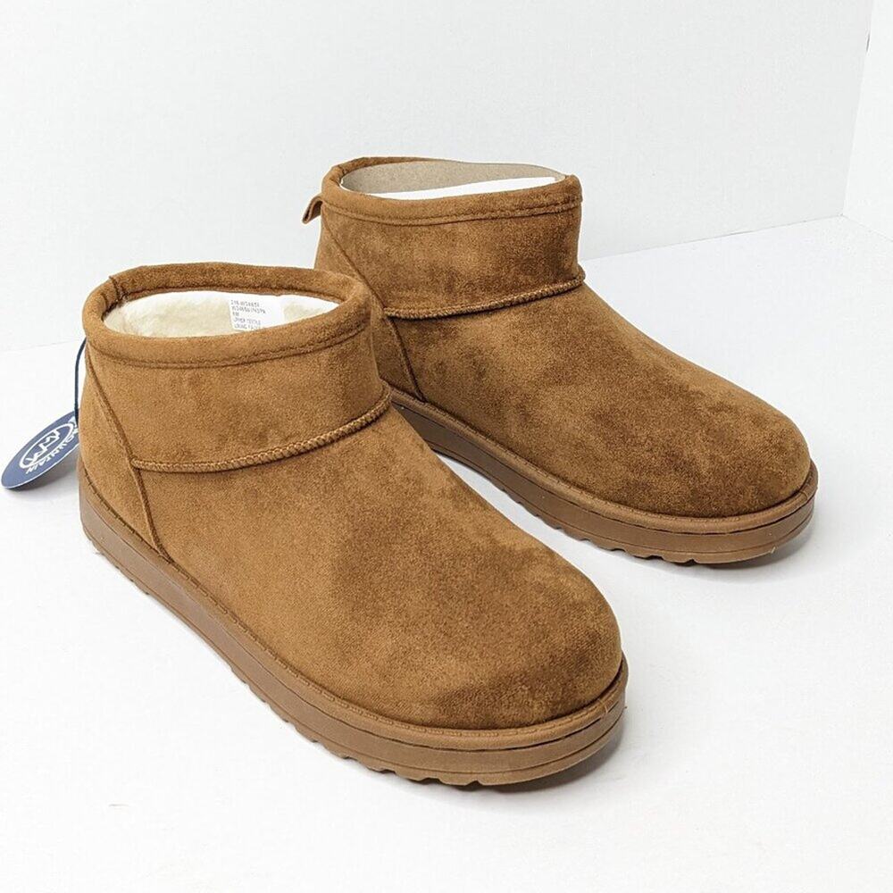 White Mountain Inspa Cozy Bootie, Tan, Women's 8